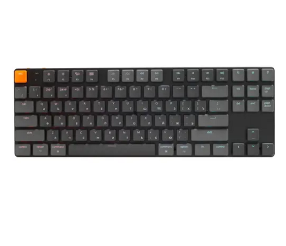 

Клавиатура Wireless Keychron K1SE механика, низкопрофильная, TKL, RGB, Blue Switch, K1SE