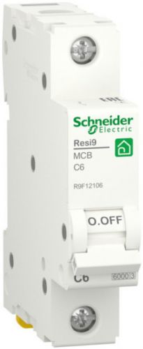 

Автоматический выключатель Schneider Electric RESI9, RESI9