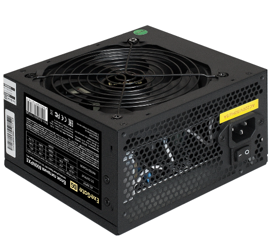 

Блок питания ATX Exegate 800NPXE EX292177RUS-S 800W, 120mm fan, black, кабель 220V с защитой от выдергивания, 800NPXE