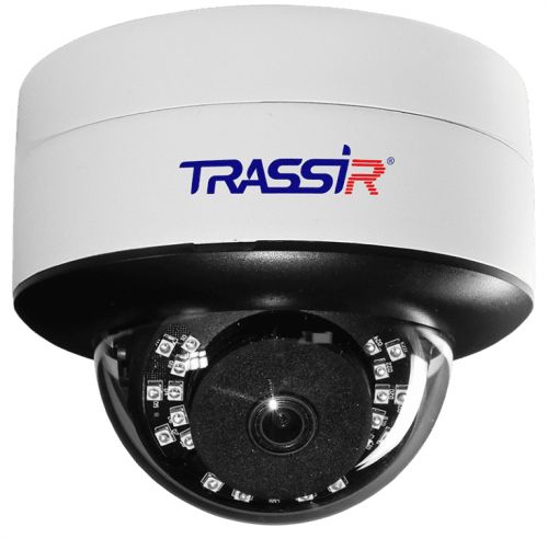 Видеокамера IP TRASSIR TR-D3152ZIR2 (B) 2.8-8 уличная купольная вандалостойкая 5Мп с ИК-подсветкой и, размер 1/2.8