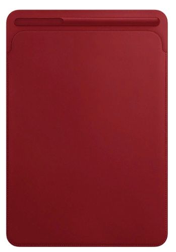 Чехол Apple Leather Sleeve (MR5L2ZM/A) for 10.5‑inch iPad Pro - (PRODUCT)RED MR5L2ZM/A Leather Sleeve (MR5L2ZM/A) - фото 1