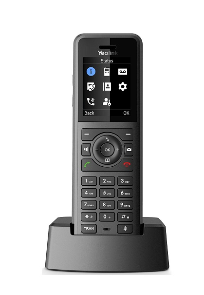 Трубка телефонная Yealink W57R степень защиты IP54, HD звук, вибросигнал, FNR, быстрая зарядка, для W70B/W80B/W90B