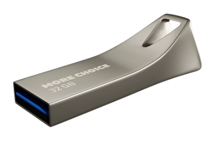 

Накопитель USB 3.0 32GB More Choice MF32m Silver, MF32m