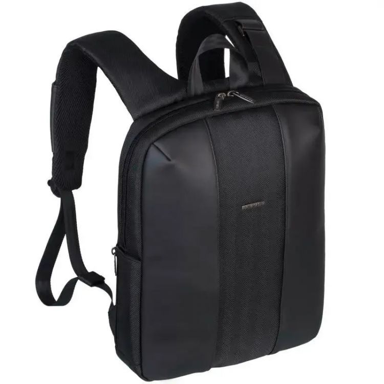 Рюкзак для ноутбука Riva 8125 14" черный полиуретан/полиэстер женский дизайн (411958)