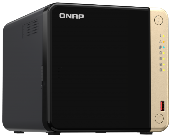 

Сетевой RAID-накопитель QNAP TS-464-8G 4 отсека 3,5"/2,5", 2 слота M.2 2280 NVMe, 2 порта 2,5 GbE BASE-T, HDMI-порт. Intel Celeron N5095 2,0 ГГц (2,9, TS-464-8G