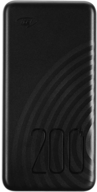 Аккумулятор внешний портативный ITEL Star 200 1911935 20000mAh 2.1A черный