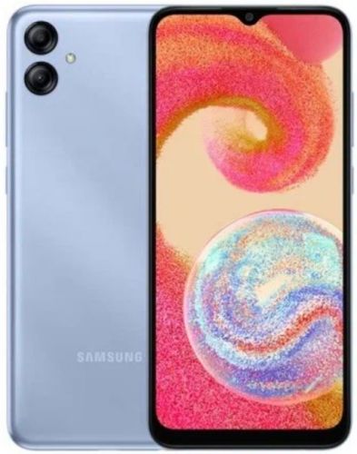 Смартфон Samsung Galaxy A04E 3/32GB SM-A042FLBDMEB голубой 2Sim 6.5" 720x1600 Android 12 13Mpix 3G 4