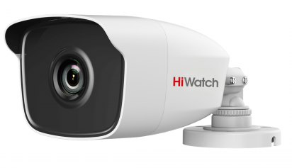 Видеокамера HiWatch DS-T220 1/2.7CMOS, 1920х1080, 3,6мм/80.7°, 1080Р/25к/с