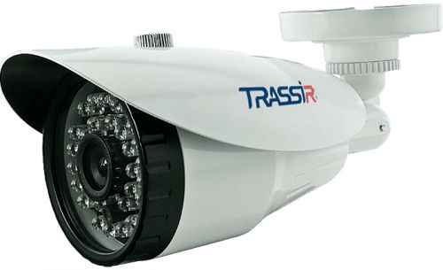 Видеокамера IP TRASSIR TR-D2B5-noPOE v2 3.6 уличная 2Мп с ИК-подсветкой, объектив 3.6 мм, поддержка