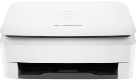Сканер HP Scanjet Enterprise 7000 s3 L2757A А4, ADF, дуплекс, 75 стр/мин, 600dpi, 48bit, USB 2.0, USB 3.0 мфу струйное черно белое canon pixma gm4040 3111c009 a4 1200 600dpi 13ppm duplex adf fax usb lan wi fi tray 350