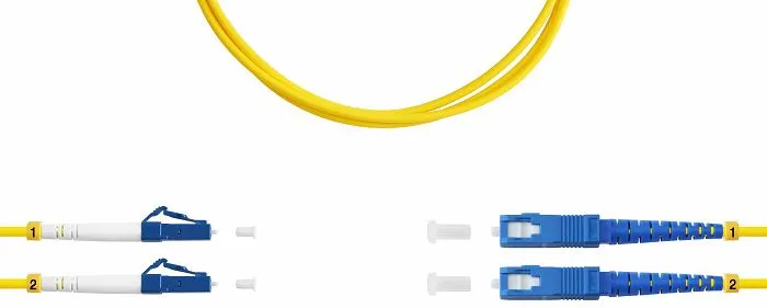 TELCORD ШОС-2x3.0-2LC/U-2SC/U-SM-2м-LSZH-YL