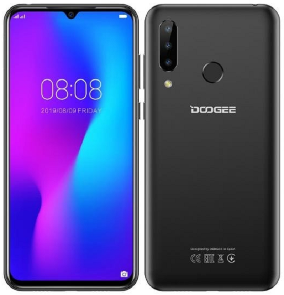 

Смартфон Doogee Y9 Plus sky black, 6.3'' 1080x2280, 4GB RAM/64GB/128GB flash, 16 МП+8 МП+8 МП/16Mpix, 2Sim/2G/3G/LTE/BT/Wi-Fi/GPS, Micro-USB, 4350 мА·, Y9 Plus