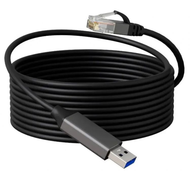 

Кабель интерфейсный Buro BU-USB-A-LAN100-2M USB 2.0 A(m) RJ-45 (m) 2м (пакет) (2030915), BU-USB-A-LAN100-2M