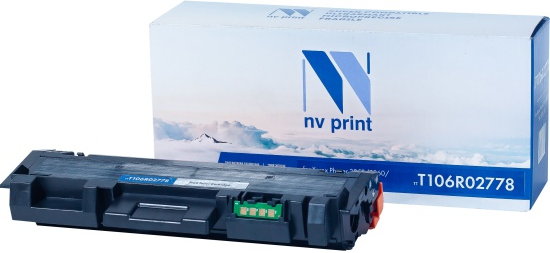 

Картридж NVP NV-T106R02778 для Xerox Phaser 3052/3260/WorkCentre 3215/3225, 3000k, NV-T106R02778