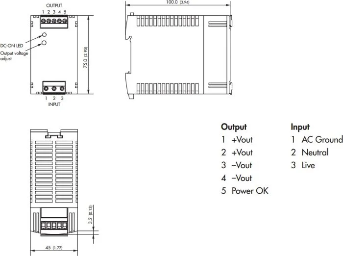 TRACO POWER TCL 060-148