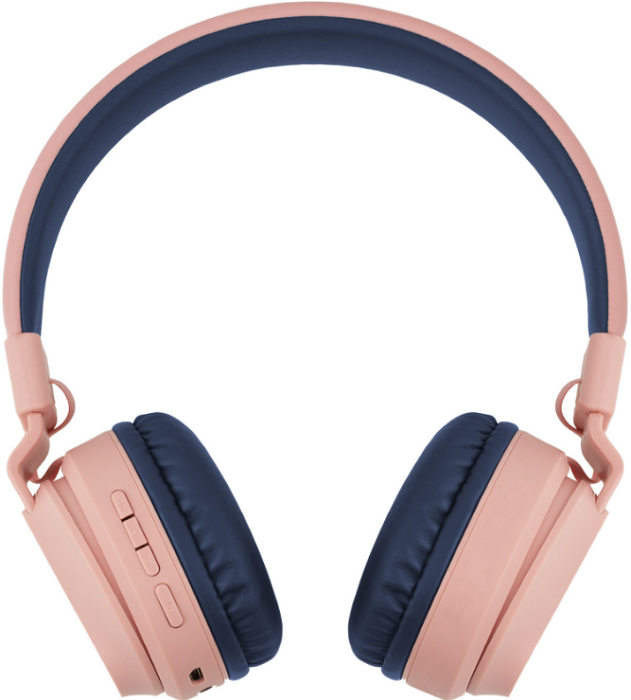 

Наушники беспроводные Rombica MySound BH-16 Rose BH-N009 20 Гц -20 кГц, BT, 32 Ом, 500 мАч, розовая, MySound BH-16 Rose