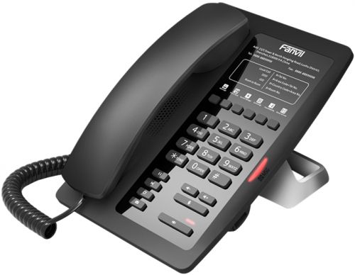 Телефон VoiceIP Fanvil H3W 2 порта 10/100 Мбит, PoE, сменные панели логотипов, без дисплея,без б/п,w