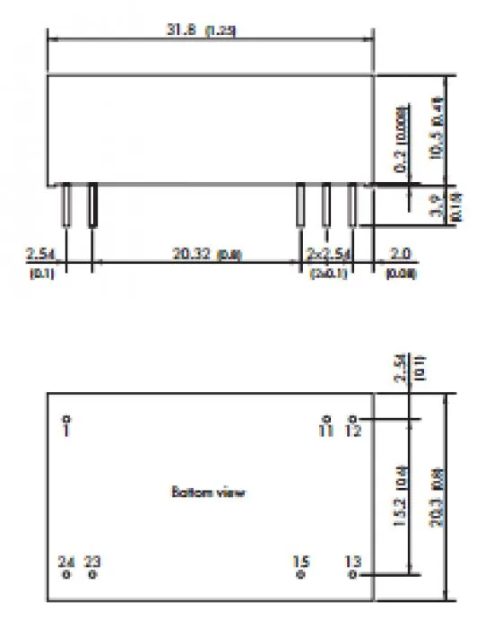 TRACO POWER THB 3-1222