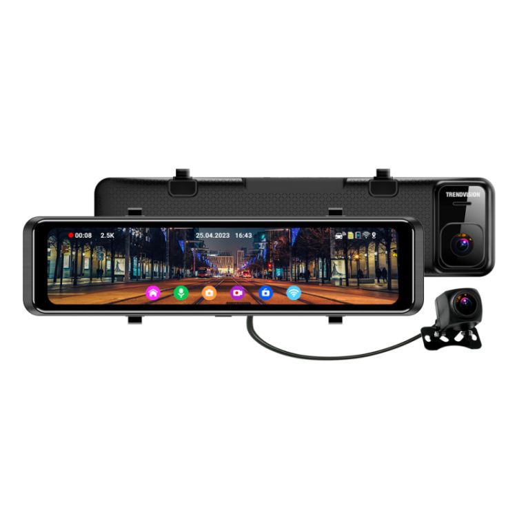 Видеорегистратор TrendVision MR-1100 (AI Smart Assist) TVMR1100 4K Ultra HD (3840x2160p)/Full HD (1920x1080p)
