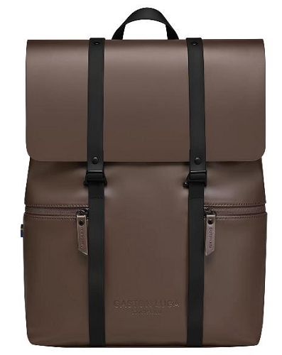 Рюкзак для ноутбука Gaston Luga Backpack Splash GL8011 до 13'', темный дуб/черный, цвет коричневый