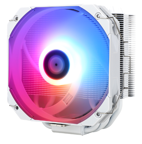 Кулер Thermalright Assassin King 120 Mini WHITE ARGB LGA115x/2011/-3/2066/1200/1700/AM4/AM5 (120mm f, цвет белый