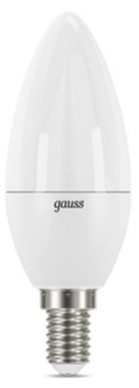 

Лампа светодиодная Gauss 103101207-S LED Candle E14 7W 4100К step dimmable, 103101207-S