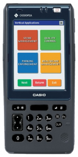 Терминал сбора данных Casio IT-600 1D, Bluetooth, Windows CE .NET 5.0 EN