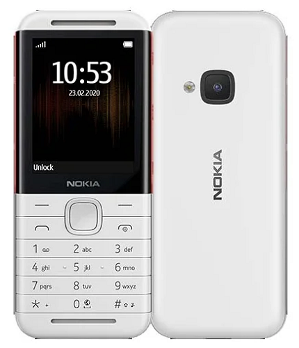Мобильный телефон Nokia 5310 DS 16PISX01B06 white/red, 2.4'', 16MB/8MB, MicroSD 32GB, 2 Sim, GSM, BT/WAP 2.0, GPRS/EDGE/HSCSD, Micro-USB, 1200mAh