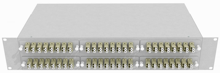 

Кросс оптический стоечный TopLAN КРС-Top-2U-96LC/U-OM2-GY 19", 96 LC/UPC адаптеров, многомодовый (50/125), 2U, серый, укомплектованный, КРС-Top-2U-96LC/U-OM2-GY