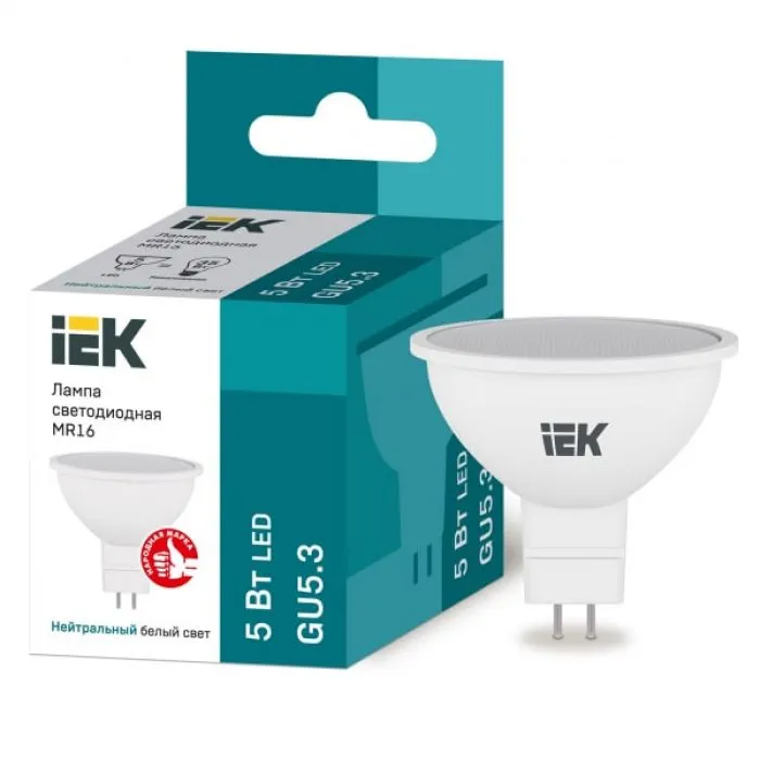 фото IEK LLE-MR16-5-230-40-GU5