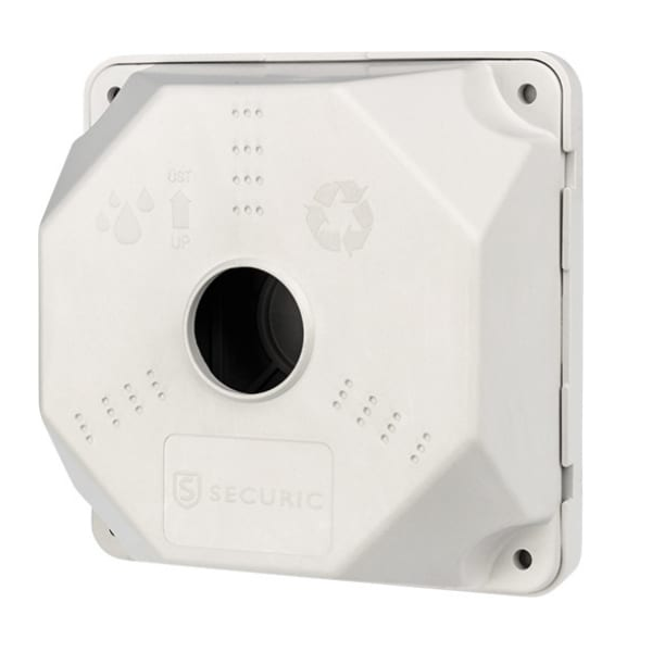 Коробка монтажная Rexant 28-4001 для камер видеонаблюдения 130х130х50 мм, IP66 - фото 1