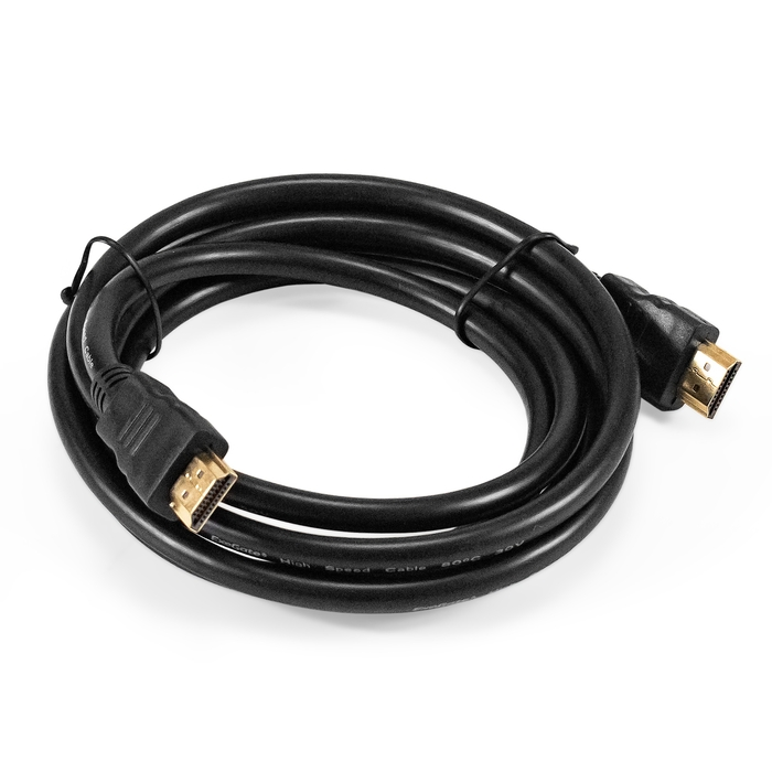 

Кабель HDMI Exegate EX-CC-HDMI2-1.5 EX294697RUS (19M/19M, v2.0, 1,5м, 4K UHD, Ethernet, позолоченные контакты), EX-CC-HDMI2-1.5