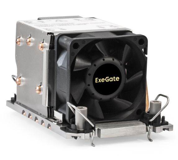 Кулер Exegate ESNK-P0078AP4.PWM.2U.4189.Cu EX293442RUS LGA 4189 (Al+Cu, 60mm fan, 2100-8000RPM, 54,3 dBa, 4-pin PWM, TDP 300W) retail box