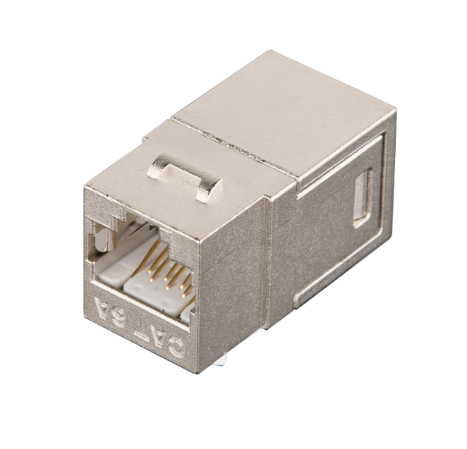 

Соединитель NIKOMAX NMC-KJSA55C-MT типа Keystone, Кат.6а (Класс Ea), 500МГц, RJ45-RJ45 (8P8C), полный экран, металлик, NMC-KJSA55C-MT