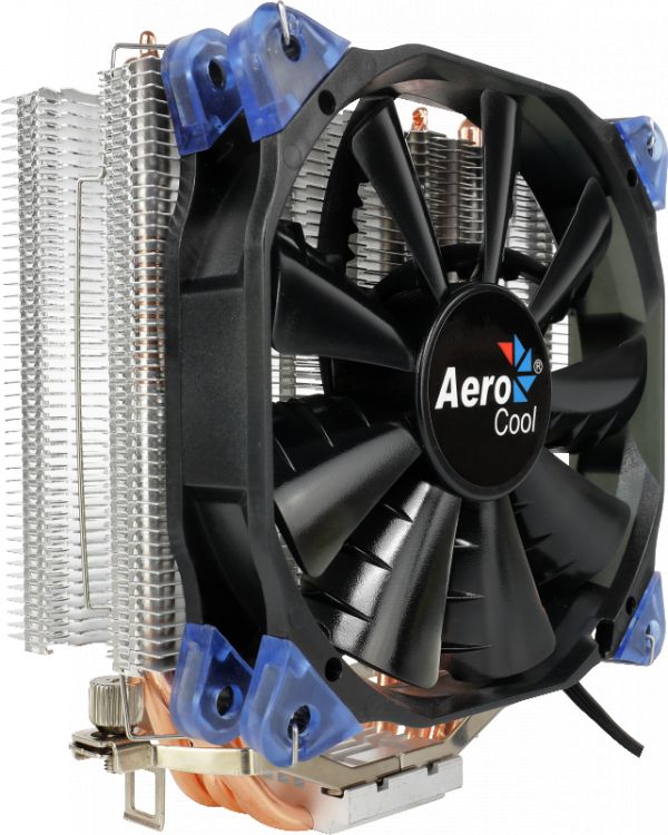 

Кулер AeroCool VERKHO 4 PWM Soc-FM2+/AM2+/AM3+/AM4/1150/1151/1155/2011/ 4-pin 15-27dB Al+Cu 140W 678gr Ret, VERKHO 4 PWM