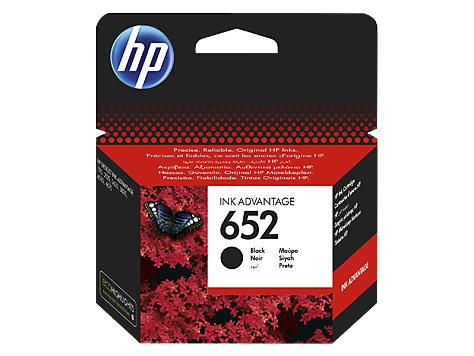 Картридж HP F6V25AE №652 Black (Черный)