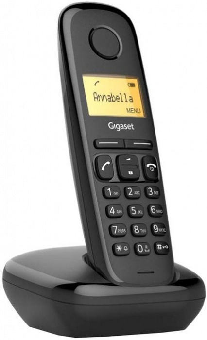 Телефон DECT Gigaset A170 DUO L36852-H2802-S301 черный (труб. в компл.:2шт) АОН