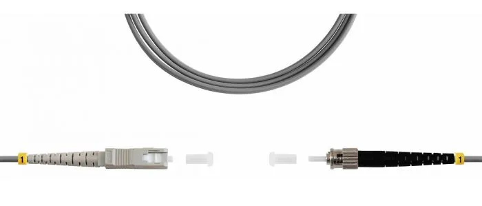 фото TELCORD ШОС-3.0-SC/U-ST/U-MM62-30м-LSZH-GY