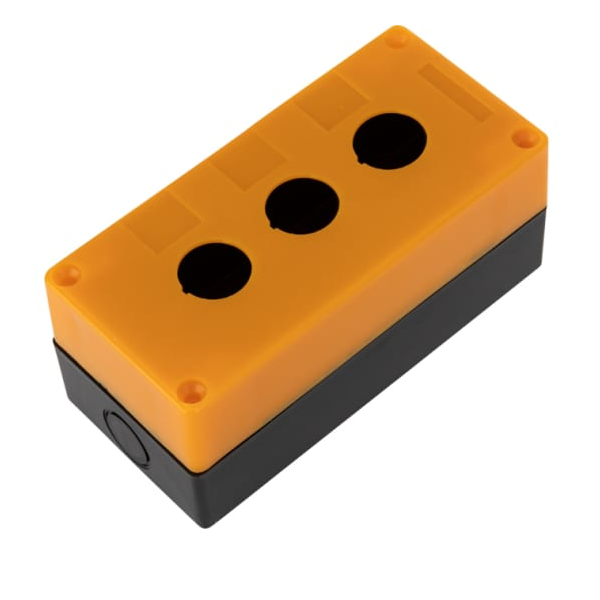 

Корпус Rexant 36-9223 пластиковый КП 3 кнопки 22 мм, 36-9223