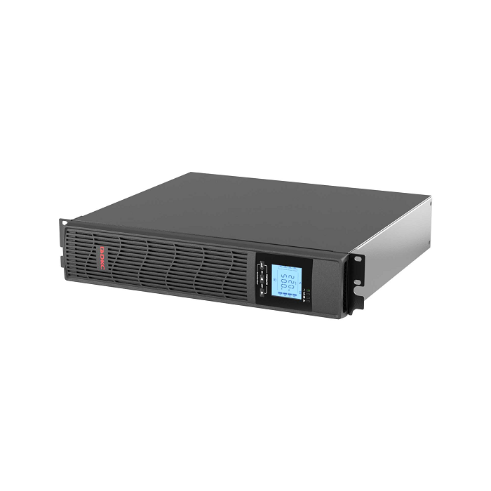 Источник бесперебойного питания DKC INFORPRO1000I линейно-интерактивный, Info Rackmount Pro, 1000VA/800W, 3xIEC C13, 2x7Aч, Rack 2U, "RAM batt"