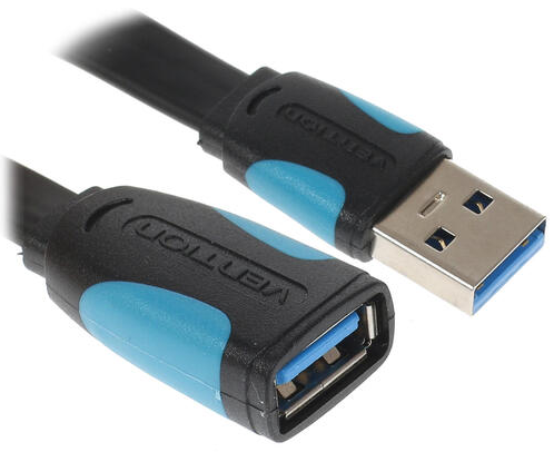 

Кабель интерфейсный USB 3.0 Vention CQPBD AM/micro B, USB 2.0 AM - 0.5м, CQPBD