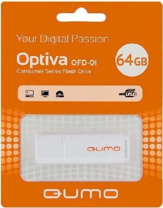 Qumo QM64GUD-OP1-white