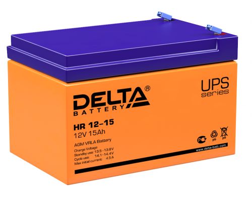 Батарея Delta HR 12-15 - фото 1