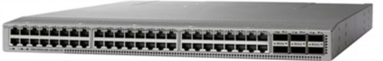 Коммутатор Cisco N9K-C93108TC-FX Nexus 9300 with 48p 10G-T, 6p 100G QSFP28
