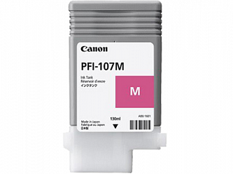 

Картридж Canon PFI-107 M 6707B001 красный для iPF670/680/685/770/780/785 130мл., PFI-107 M