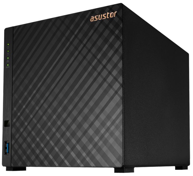 

Сетевой накопитель данных ASUSTOR AS1104T 4-Bay NAS/CPU (2Core) 1.4GHz/1GB/noHDD/LFF(HDD,SSD)/1GbE(LAN)/2*USB3.2, AS1104T