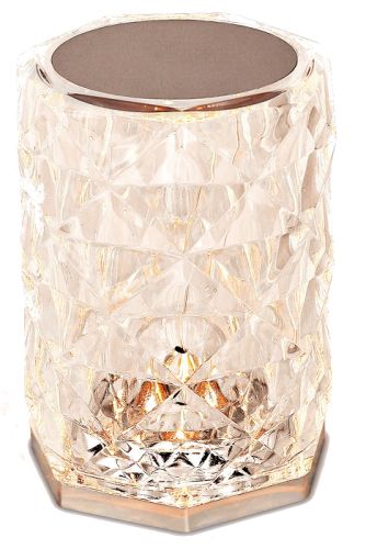 Лампа настольная светодиодная Ambrella DE8011 декоративная, цвет прозрачный