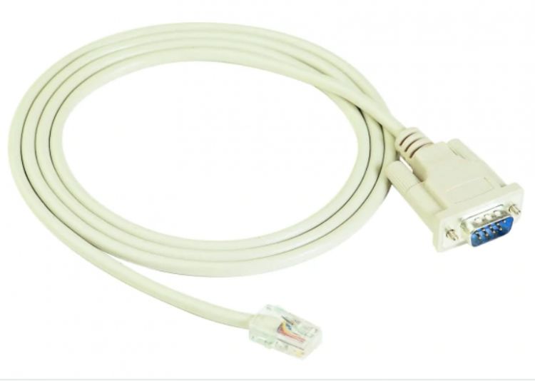 Кабель MOXA CN20060 150cm 10 pin RJ45 to DB9,male cable удлинитель akasa atx 8 pin to pcie 6 2 pin adapter cable 20cm ak cbpw23 20