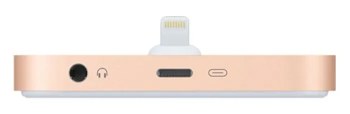 фото Apple iPhone Lightning Dock Gold