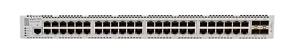 

Коммутатор управляемый ELTEX MES2348P 48x10/100/1000 Base-T (PoE/PoE+), 4x10GBase-X (SFP+)/1000Base-X (SFP), L2+, 2 слота для модулей питания, MES2348P